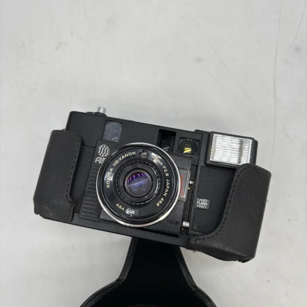 Konica C35 AF Film Camera 38mm Vintage Untested Black